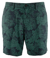 Michael Kors Men's Palm Leaves 7" Inseam Shorts 32 W Dark Midnight